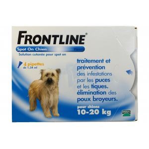FRONTLINE 10/20KG 4 PIPETTES
