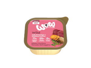 WOW HUMIDE ADULT GIBIER 150 GR