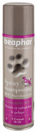 SPRAY SHAMPOOING SEC A L'EXTRAIT DE RIZ