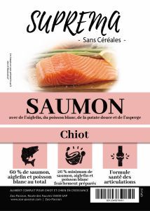 SUPREMA SANS CEREALES CHIOT SAUMON 2 KG