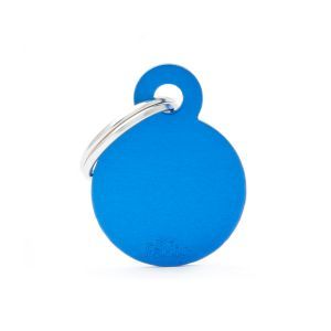 MEDAILLE BASIC ALU CERCLE BLEU PM