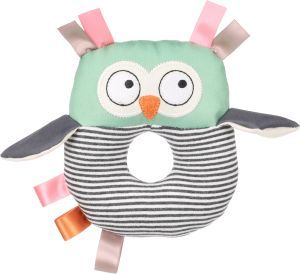 JOUET CHIOT BRITTY HIBOU VERT 2