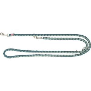LAISSE CAVO REGLABLE PETROLE / SAUGE S-M