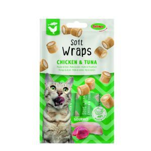 SOFT WRAPS CHAT POULET & THON 3 X 10 GR