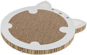 PLAQUE GRIFFOIR CHAT BLANC