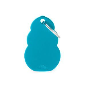 MEDAILLE KONG ALU BLEU CIEL