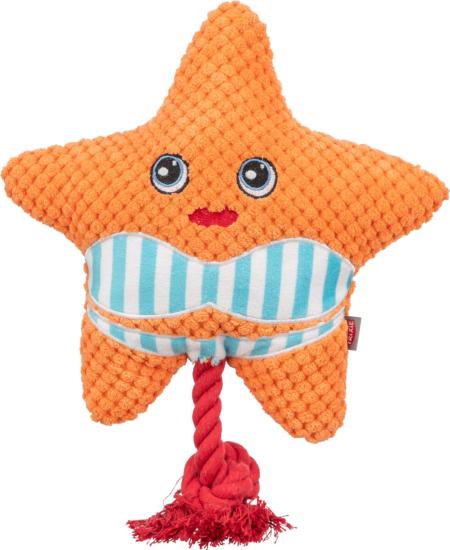 PELUCHE ETOILE DE MER AVEC CORDE 22 CM