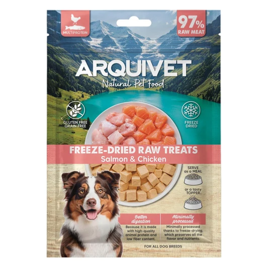FREEZE DRIED SAUMON & POULET 50 GR