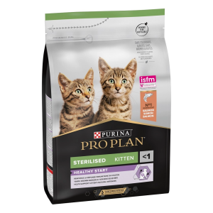 PRO PLAN KITTEN STERILISED SAUMON 3 KG