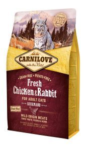 CARNILOVE CHAT FRESH POULET & LAPIN 2 KG