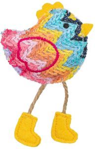 JOUET CHAT POULET 11 CM