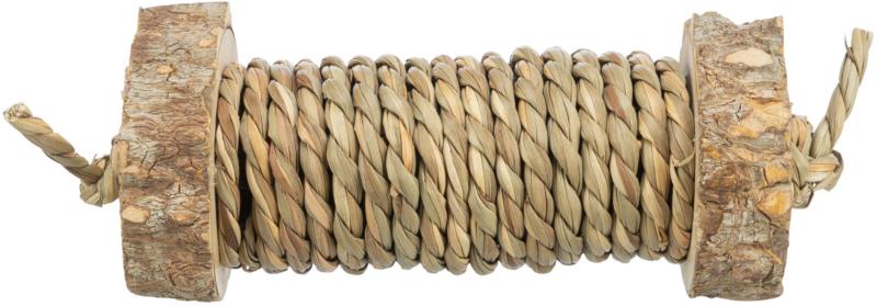 JOUET RONGEUR ROULEAU ALGUES ET BOIS