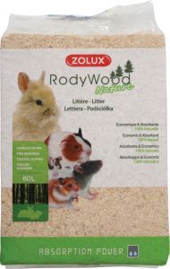 LITIERE RODY WOOD NATURE 4 KG