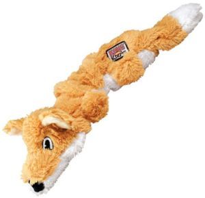 KONG SCRUNCH KNOTS FOX M-L
