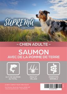 SUPREMA SUPER CHIEN PREMIUM ADULTE SAUMON 2 KG