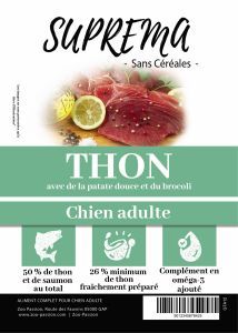 SUPREMA SANS CERALES ADULTE THON 2 KG