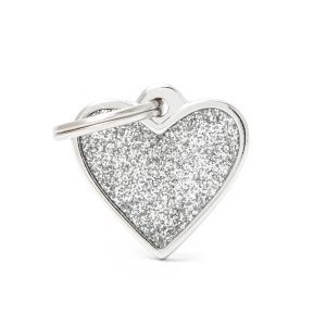 MEDAILLE SHINE COEUR ARGENT PM