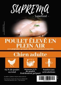 SUPREMA DIETS CHIEN AU POULET FERMIER 2 KG