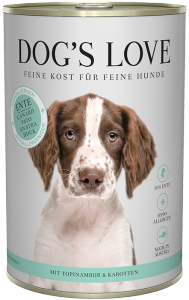 DOG'LOVE HYPOALLERGÉNIQUE CANARD 400GR