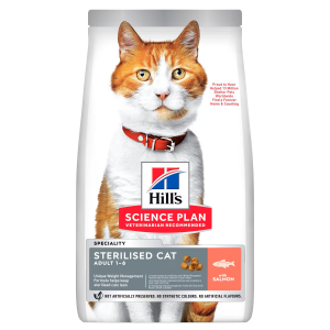 HILL'S CHAT STERILISED SAUMON 1,5 KG