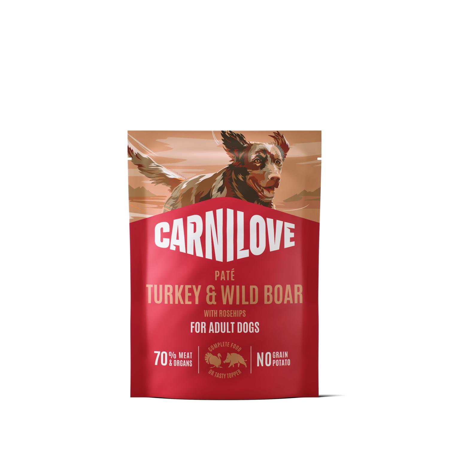 CARNILOVE POCHON SANGLIER SAUVAGE 300 GR