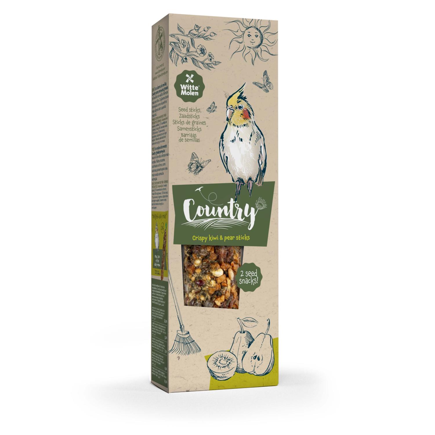 COUNTRY STICK GD PERRUCHE KIWI & POIRE 140 GR