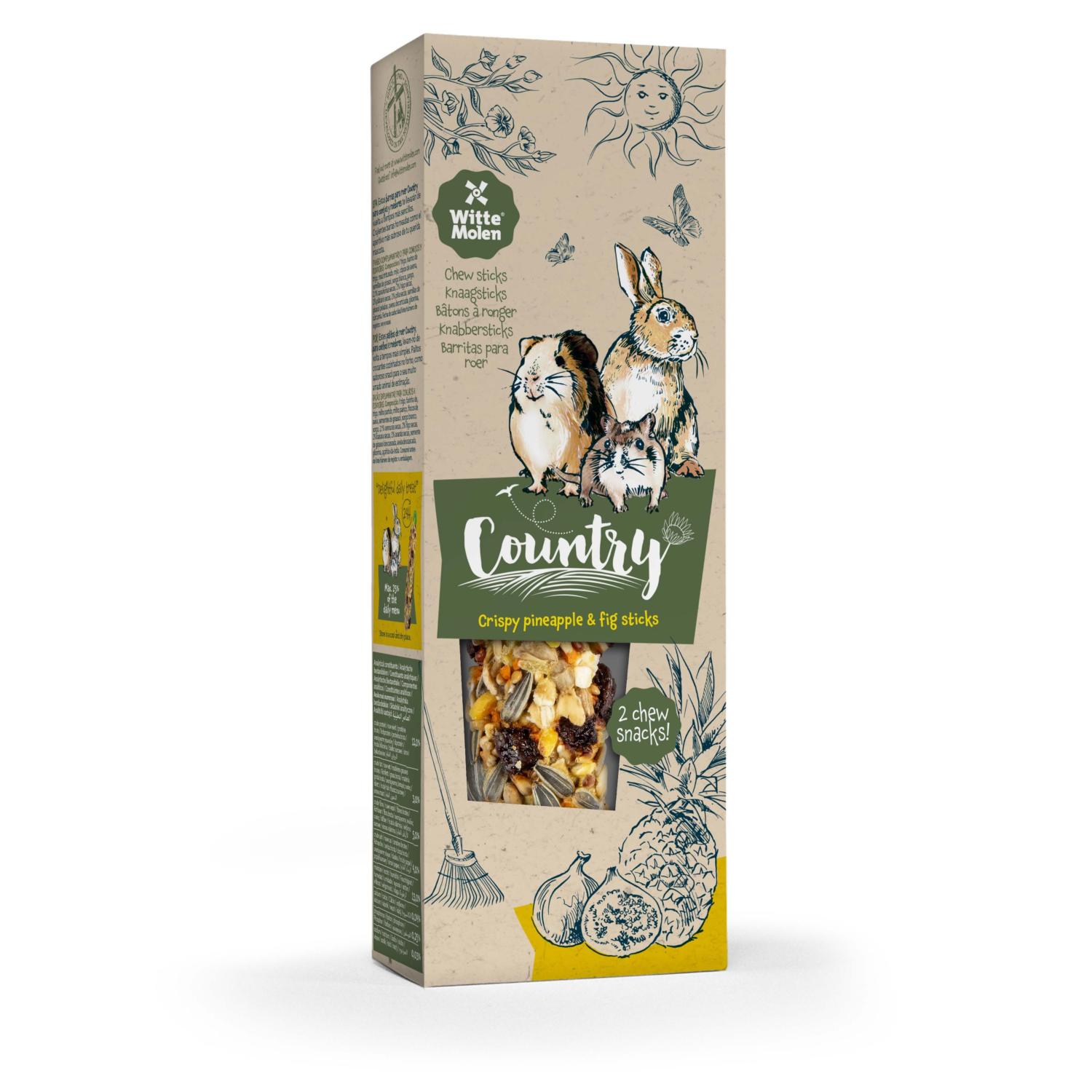 COUNTRY STICK RONGEURS ANANAS & FIGUE 110 GR