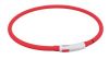 COLLIER SAFER LIFE USB FLAS ANNEAUX LUMINEUX ROUGE