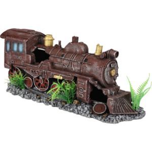 DECOR LOCOMOTIVE ROUGE