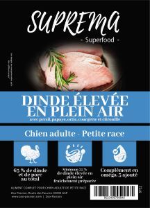 SUPREMA DIETS PETIT CHIEN A LA DINDE 2 KG