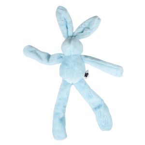 PELUCHE LAPIN GEANT BLEU