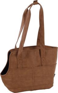 SAC TRANSPORT PEACHES BRUN