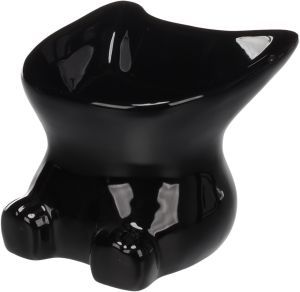 GAMELLE CERAMIQUE CHAT DOBY NOIR