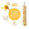 PUUR STICKS RONGEUR RIZ & MIEL X 2