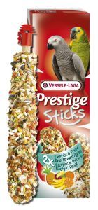 2 STICKS PERROQUET FRUITS EXOTIQUES