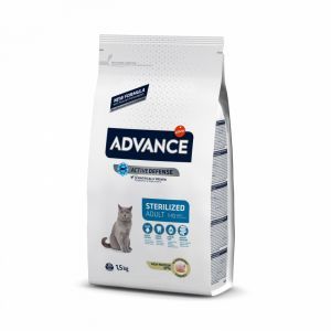 ADVANCE CHAT STERILISED DINDE 1.5 KG