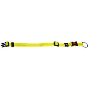 COLLIER REFLECHISSANT JAUNE 30 CM