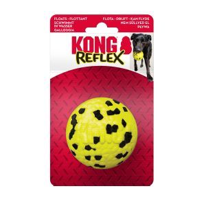 KONG REFLEX BALL JAUNE L