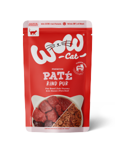 WOW CHAT PUR BOEUF 125 GR
