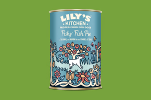 LILY'S KITCHEN CHIEN FISHY FISH PIE DINDE SAUMON POMME DE TERRE 400GR