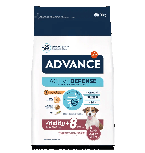 ADVANCE CHIEN MINI VITALITY + 8 ANS 3KG