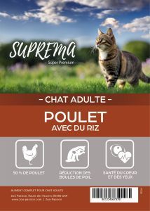 SUPREMA SUPER PREMIUM CHAT POULET 6 KG