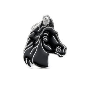 MEDAILLE WILD CHEVAL NOIR M