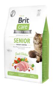 BRIT CARE CHAT SENIOR WEIGHT CONTROL 2 KG