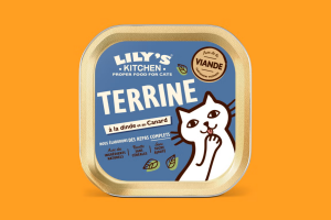 LILY'S KITCHEN CHAT TERRINE DINDE ET CANARD 85 GR