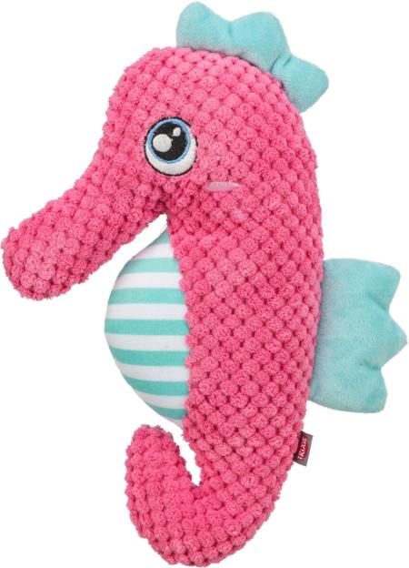 PELUCHE HIPPOCAMPE 28 CM ROSE