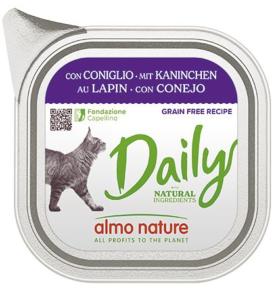 DAILY CHAT BARQUETTE LAPIN 100 GR
