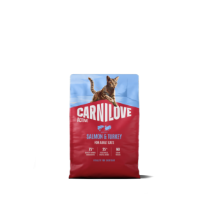 CARNILOVE CHAT  SAUMON/DINDE 2 KG