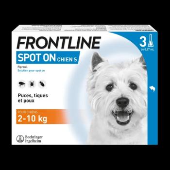 FRONTLINE 2/10KG 3 PIPETTES