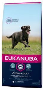 EUKANUBA ADULT LARGE POULET 15 KG